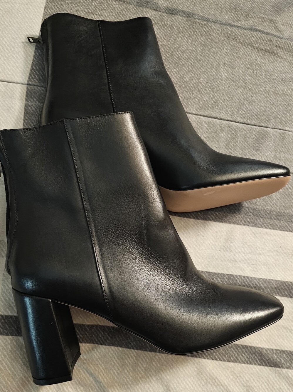 New J Crew Black Boots
